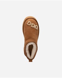 Ozwear Connection Uggs - Ugg Classic Dana Emb Logo Platform Ultra Boot