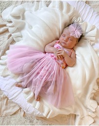 WITH LOVE FOR KIDS - Tutu Onesie & Headband Set - Babies