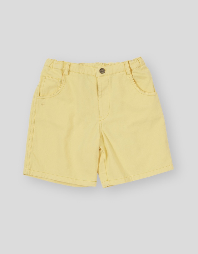 Goldie + Ace - Wide Leg Strawberry Denim Shorts - Babies-Kids
