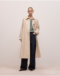 Trenery - Ottoman Marle Long Sleeve T-shirt in Forest