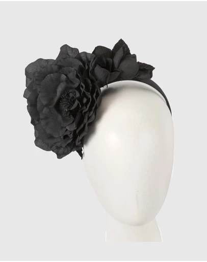 Max Alexander - Large Flower Fascinator Headband