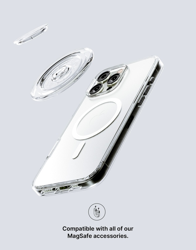 PopSockets - POPCASE MagSafe for iPhone 15 - Protective Phone Case