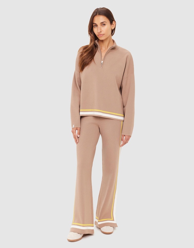 The Upside - Veneto Carter Knit Zip Top