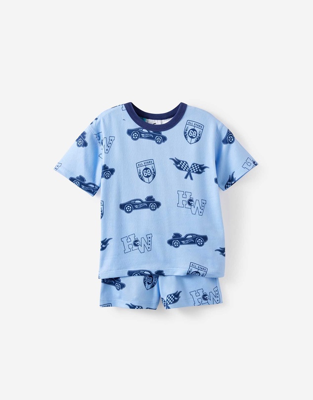 Cotton On Kids - Snoozesoft Short Sleeve Boxer Pj Set License