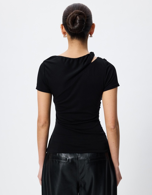 Tussah - Morgan Twist Detail Short Sleeve Top