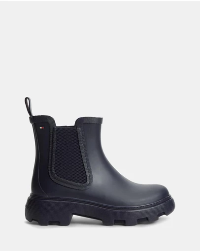 Tommy Hilfiger - Kassandra Rubber Flag Cleated Rainboots - Women's