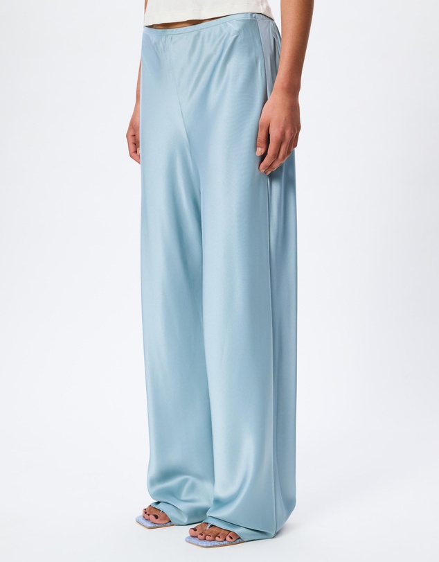 Reformation - Gale Satin Mid Rise Bias Pants