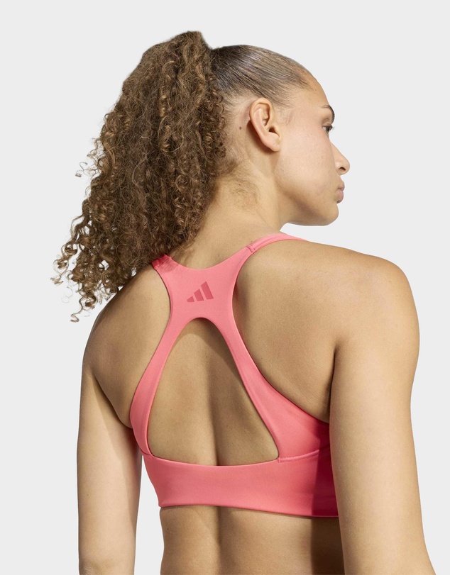 adidas Performance - Optime Workout 3-Stripes Medium Support Bra Womens