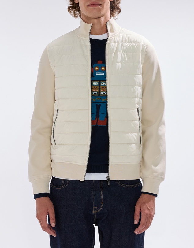 Marcs - Dimitri Padded Zip Front Sweat Jacket