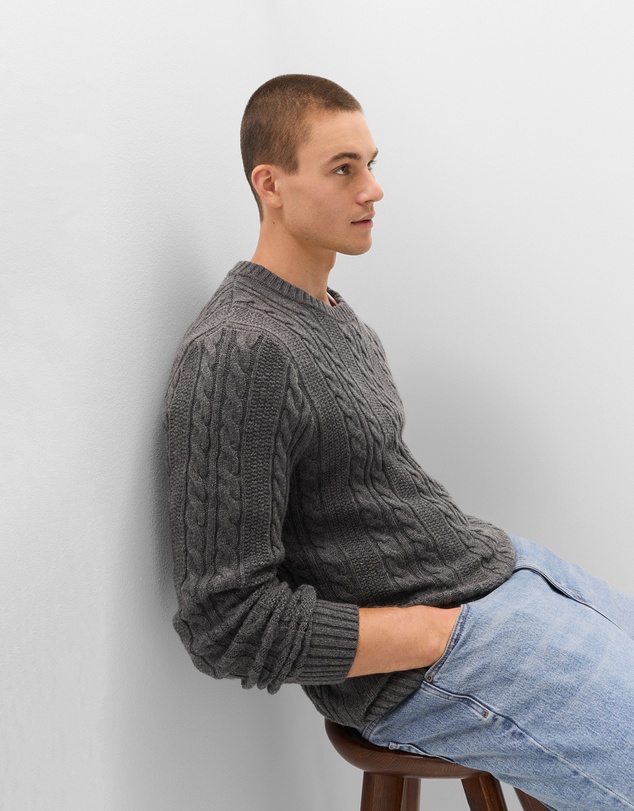 UNISON - Cable Crew Knit