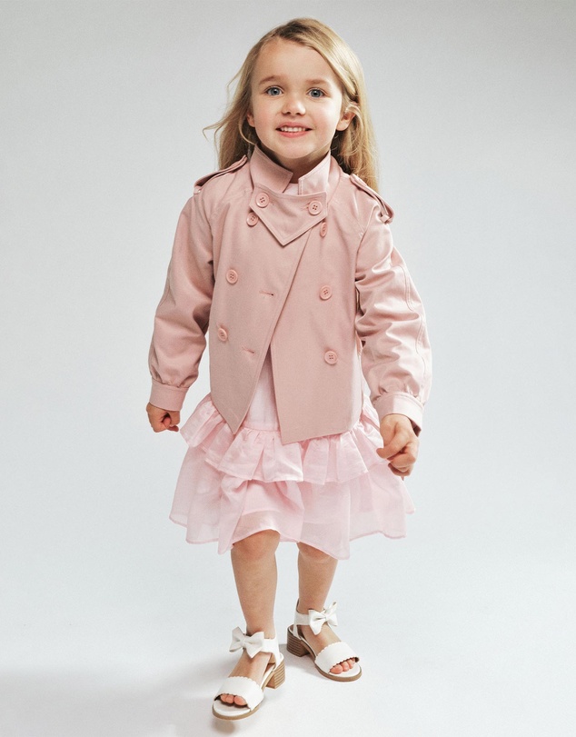Bardot Junior - Lera Double Breasted Jacket - Kids-Teens