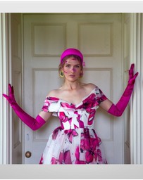 DENTS - Long Opera Satin Gloves