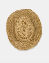 Morgan & Taylor - Rowyn Relaxed Cowboy Fedora in Tan Brown