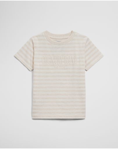 Oatmeal Marle Stripe