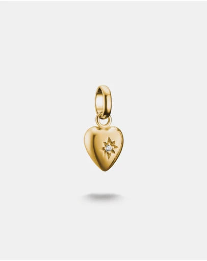 THOMAS SABO - THOMAS SABO Connect Charm gold heart with star