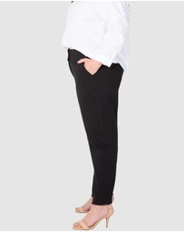 Love Your Wardrobe - Stretch Bengaline Tummy Tuck Pants