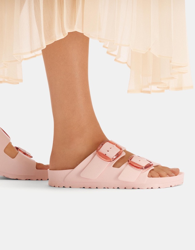 Birkenstock - Arizona Big Buckle EVA Light Rose Narrow - Women's