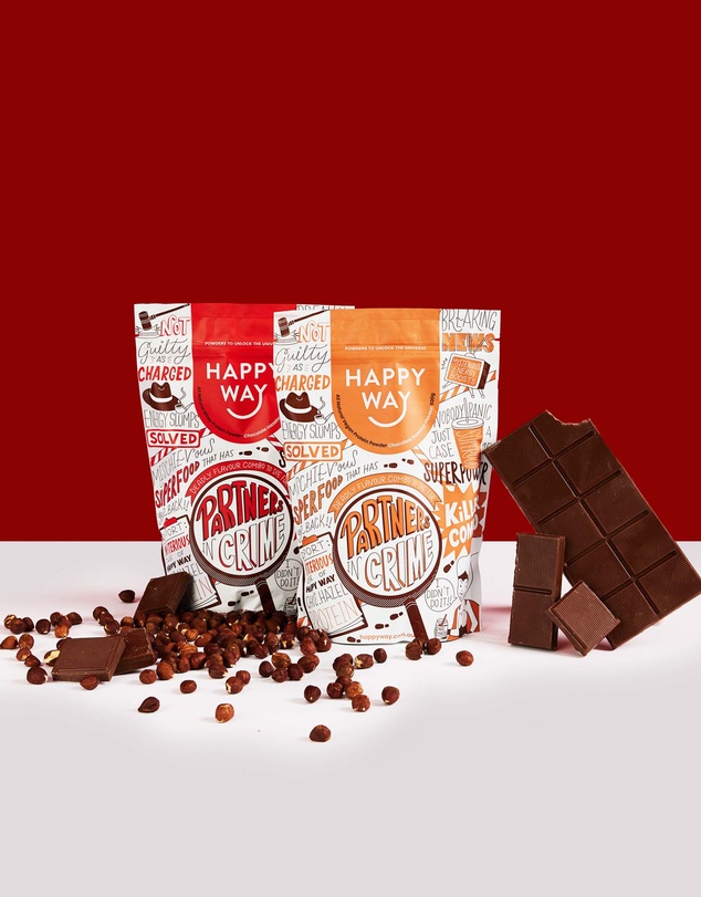 Happy Way - Chocolate Hazelnut Whey Protein Powder
