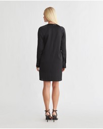 Calvin Klein - Satin Mini Shift Dress