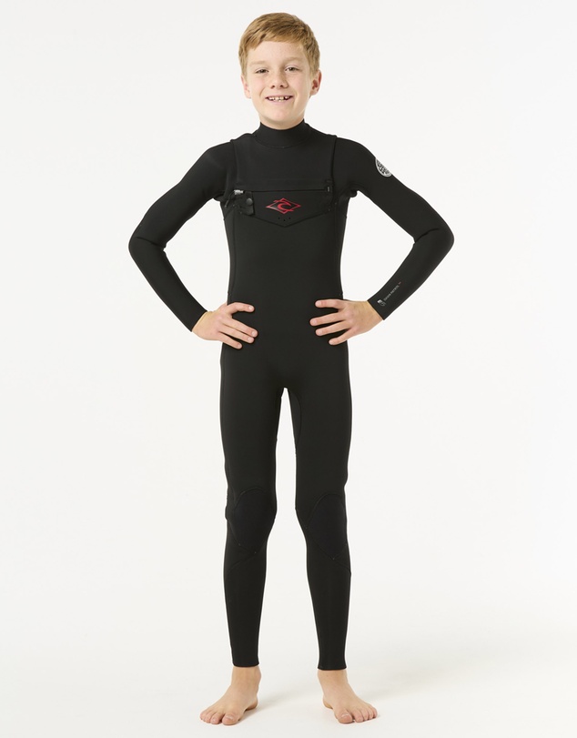 Rip Curl - Kids Dawn Patrol 4/3 Chest Zip Steamer