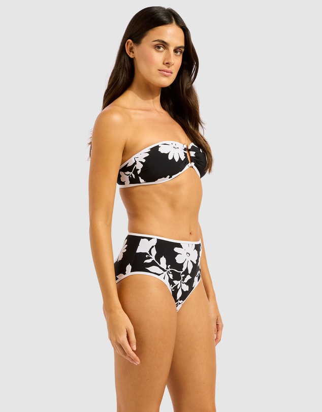Seafolly - Mayflower Ring Front Bandeau Bikini Top