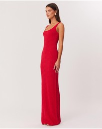 SNDYS - Josefina Jacquard Knit Maxi Dress