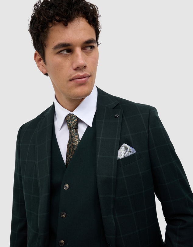 Politix - Baxter Windowpane Tailored Jacket