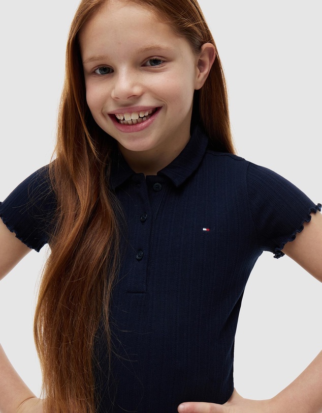 Tommy Hilfiger - Pointelle Top SS - Kids