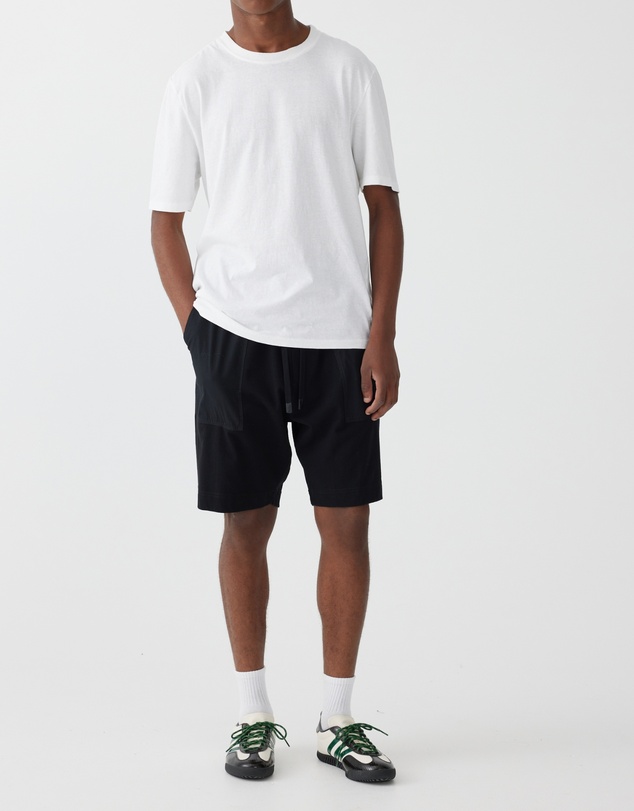 Bassike - Raw Double Jersey Short