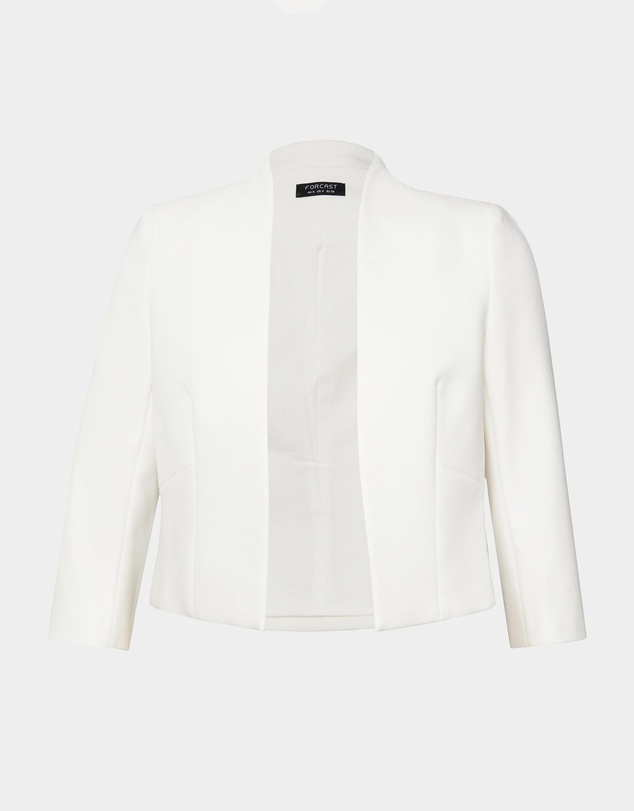Forcast - Nikki Collarless Crop Jacket