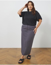 Atmos&Here Curvy - Organic Cotton Boyfriend Tee