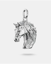 THOMAS SABO - THOMAS SABO Silver Horse Pendant with Zirconia