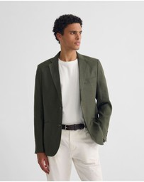 Oxford - 3 Button Linen Milton Blazer