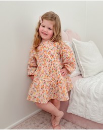 WITH LOVE FOR KIDS - Cotton Muslin Flow Dress - Kids