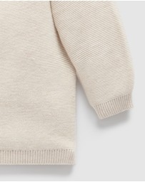 Purebaby - Textured Cardigan-Babies