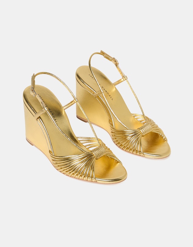 Loeffler Randall - Marren Strappy Slingback Wedge Sandals