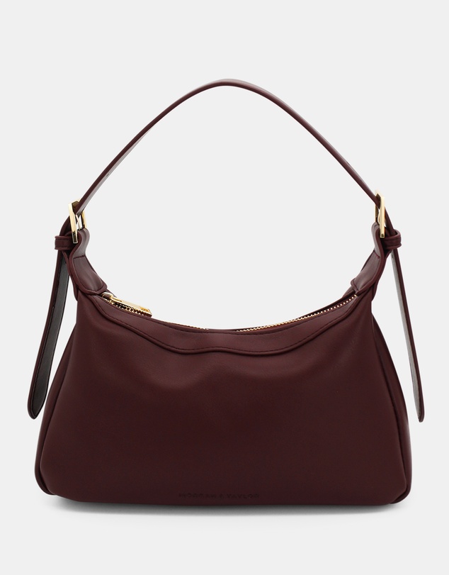 Morgan & Taylor - Anya Shoulder Bag in Fig Purple