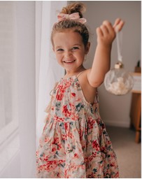 WITH LOVE FOR KIDS - Cotton Muslin Dress - Babies - Kids