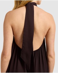 JETS - Halter Maxi Dress