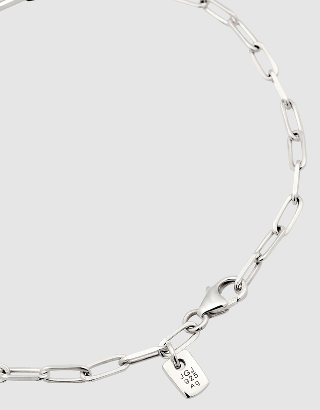 Kuzzoi - ICONIC EXCLUSIVE - Classic Long Link Chain Bracelet in 925 Sterling Silver