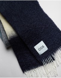 COS - Fringed Mohair Scarf