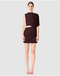 Elliatt - Simone Cape Mini Dress