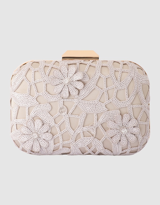 Olga Berg - Elena Appliqued Clutch
