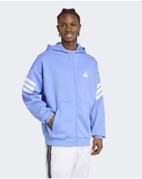 adidas Sportswear - Future Icons 3-Stripes Full-Zip Hoodie Mens