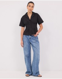 Calli - Liv Tucked Shirt