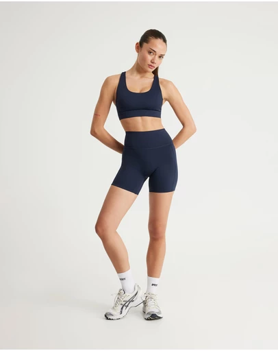 Upstate - Contour+ Pkt Bike Short - Midnight Navy
