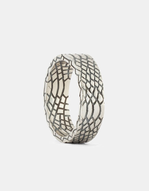 Serge DeNimes - Silver Snake Ring