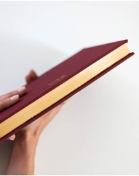 Bespoke Letterpress - 2026–2027 Weekly Financial Year Planner – Mulberry