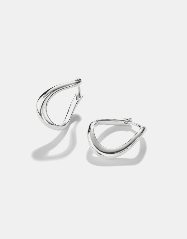 THOMAS SABO - THOMAS SABO Hoop earrings wave-shaped