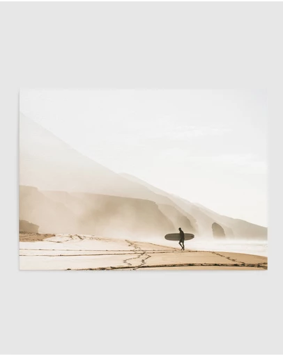 Olive et Oriel - Surf Mist Art Print
